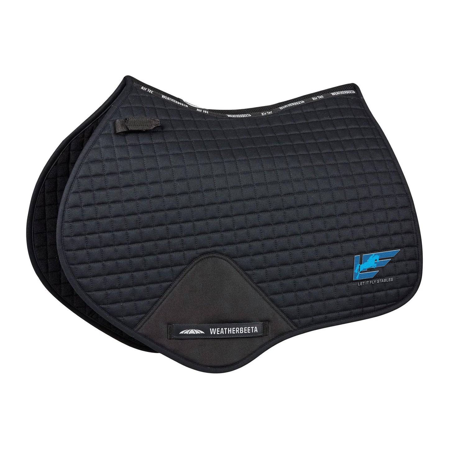 WEATHERBEETA PRIME JUMP SHAPED SADDLE PAD (EMBROIDERED)