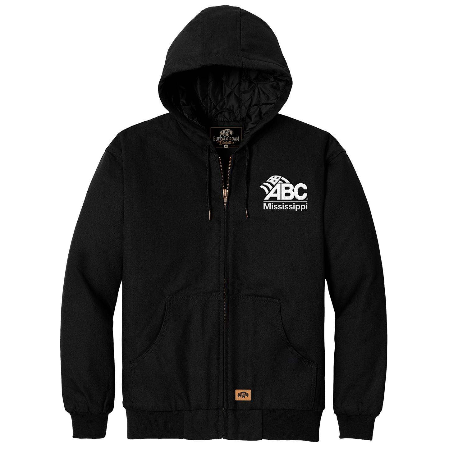 ABC Mississippi BRO Insulated Duck Cloth Hooded Work Jacket