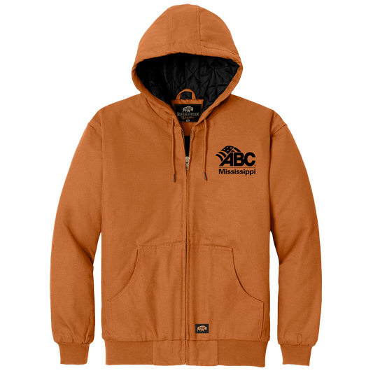 ABC Mississippi BRO Insulated Duck Cloth Hooded Work Jacket