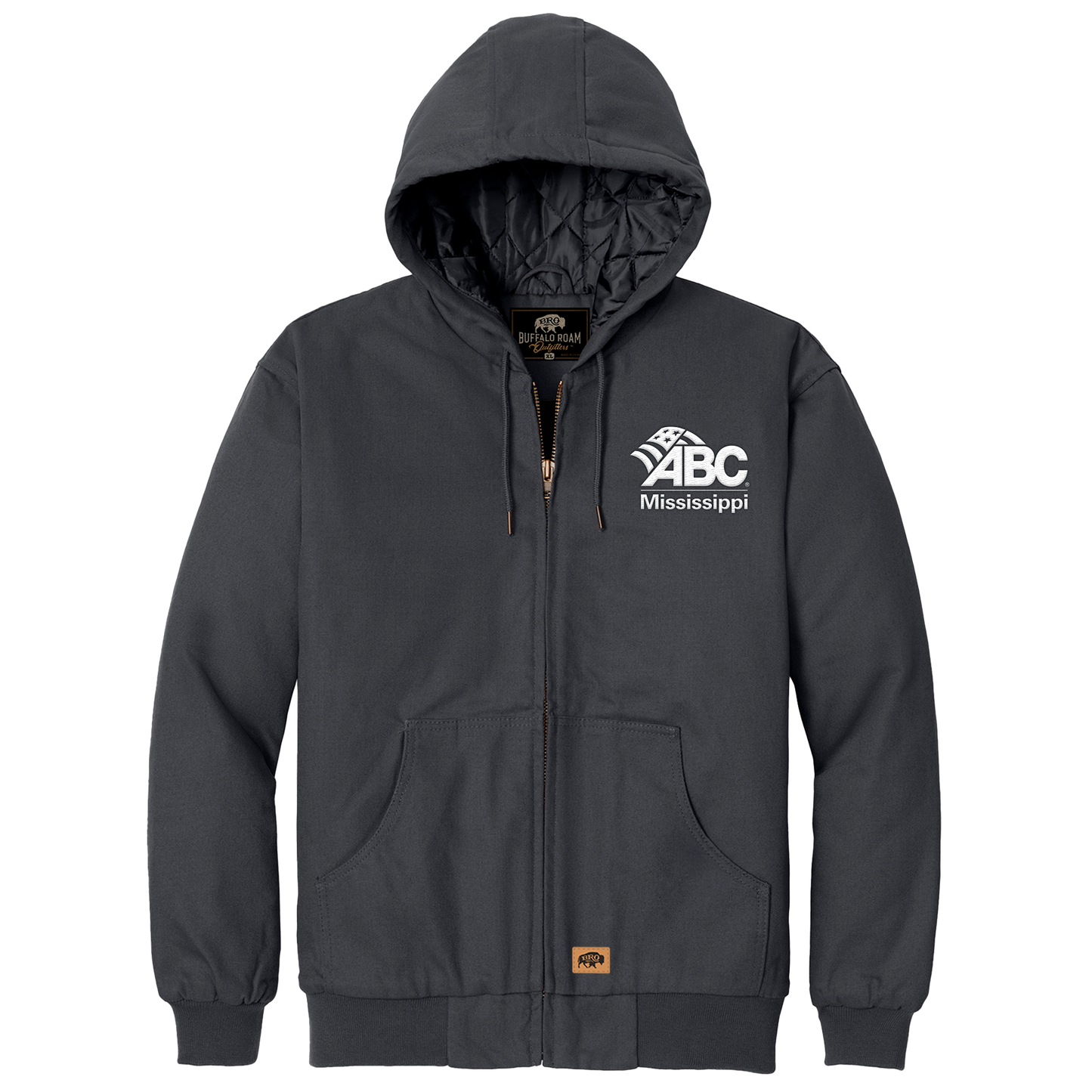 ABC Mississippi BRO Insulated Duck Cloth Hooded Work Jacket