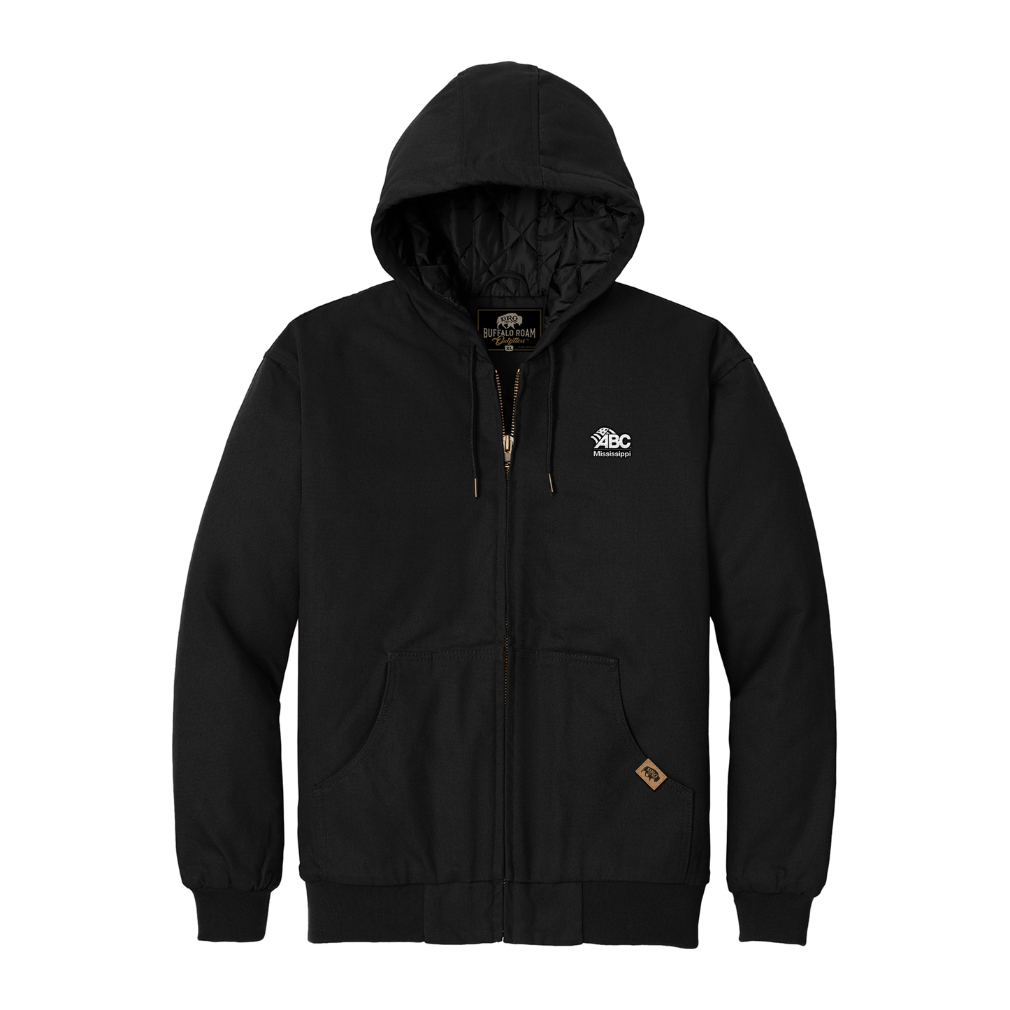 ABC Mississippi BRO Insulated Duck Cloth Hooded Work Jacket