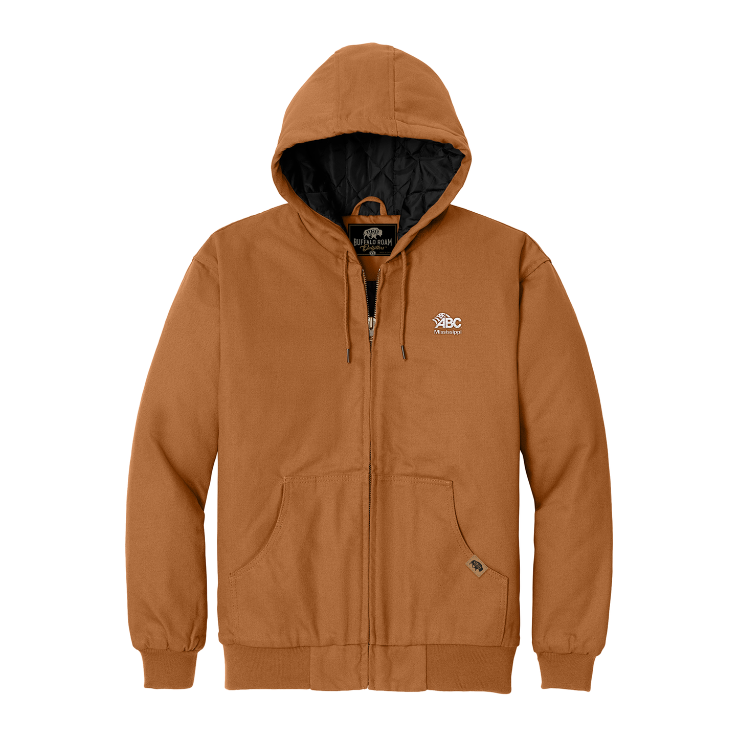 ABC Mississippi BRO Insulated Duck Cloth Hooded Work Jacket